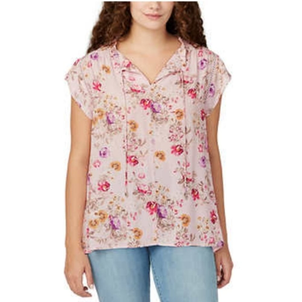 Buffalo Floral Blouse M 8-10